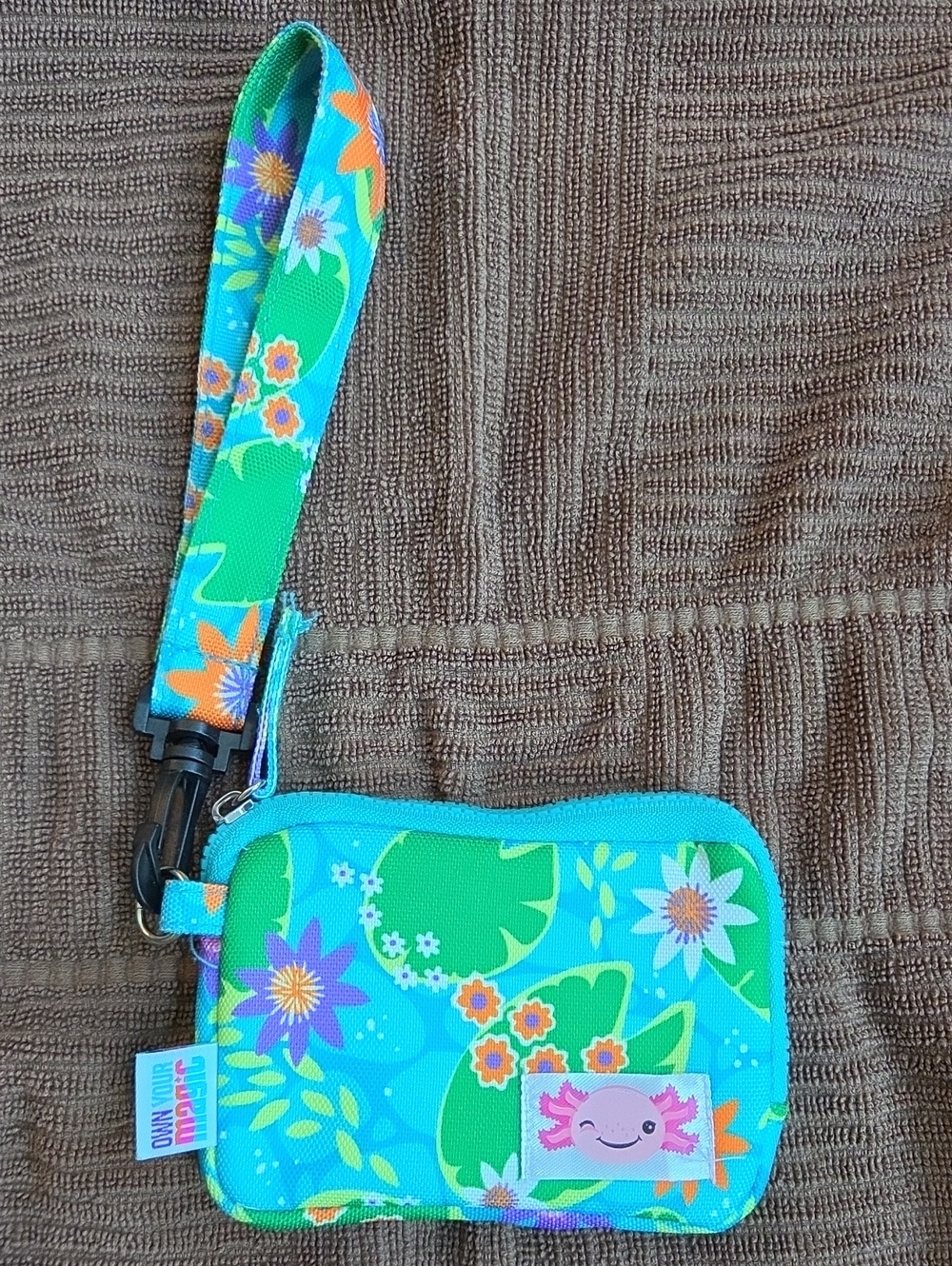 Little Brownie Baker 2024 Girl Scout Cookie Reward Wallet With Axolotl
